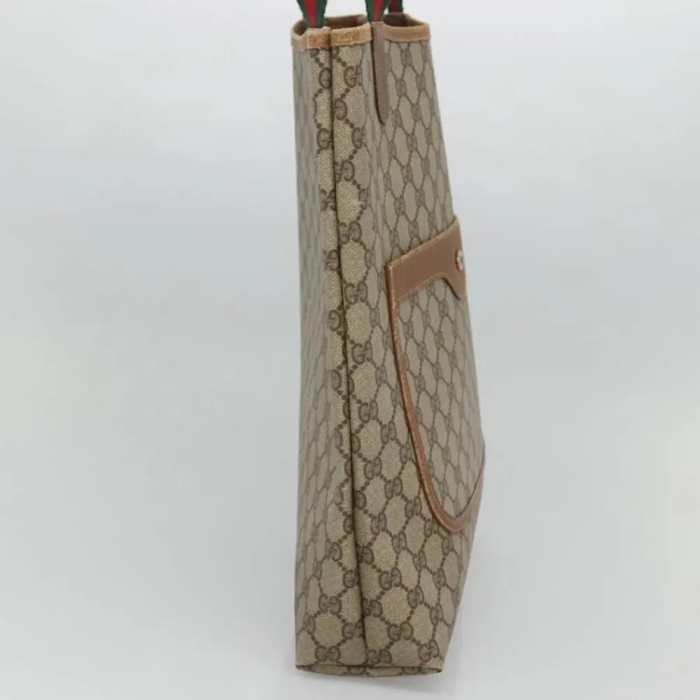 Gucci Vintage Gucci Tote Beige New