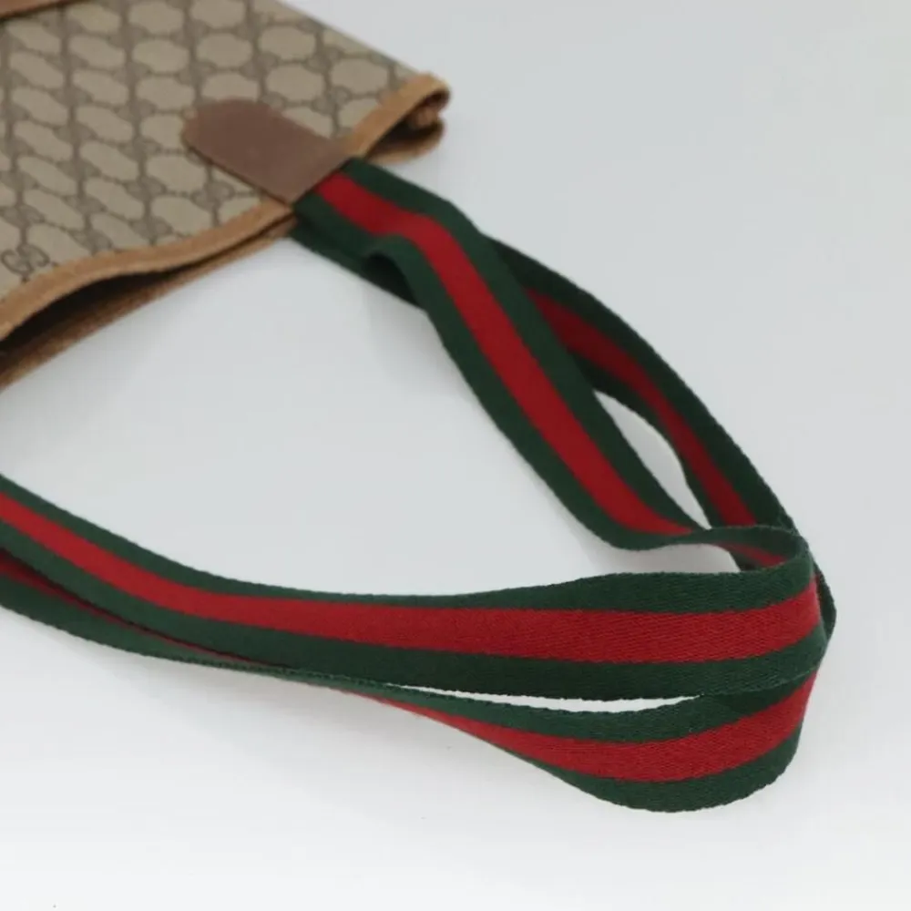 Gucci Vintage Gucci Tote Beige New
