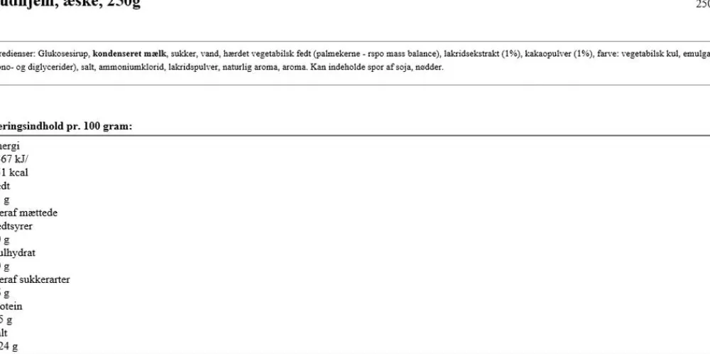 Gudhjem, Klassisk blanding, Highlight>Karamel Kompagniet Online