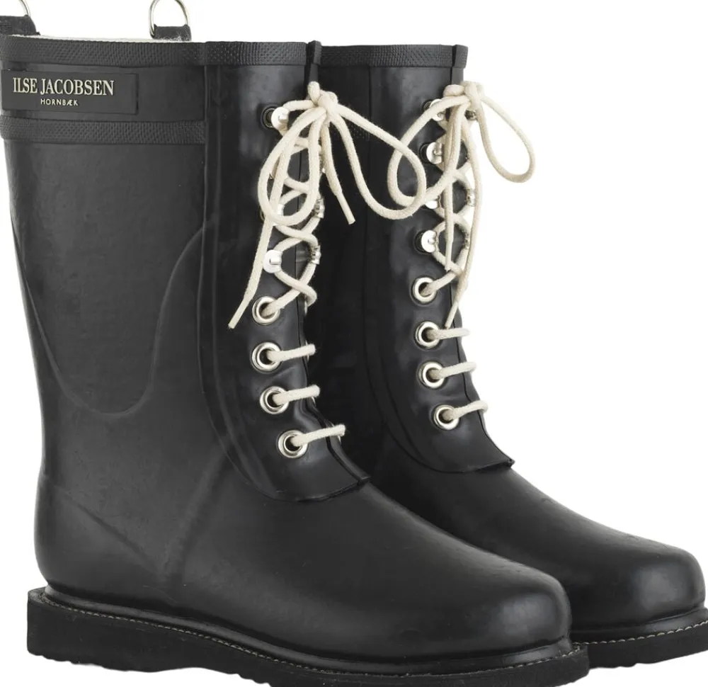ILSE JACOBSEN Gummistøvler Black Clearance