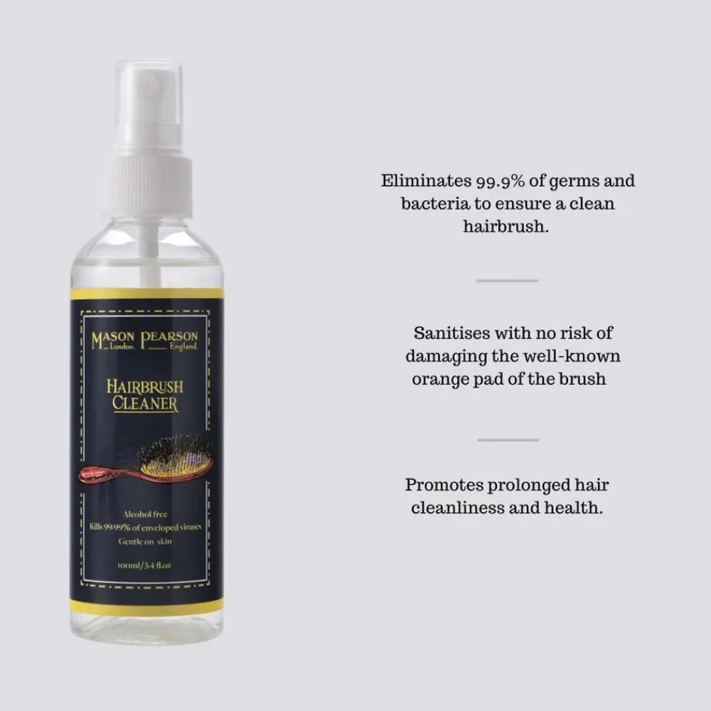 Hairbrush Cleaner Spray>Mason Pearson Hot