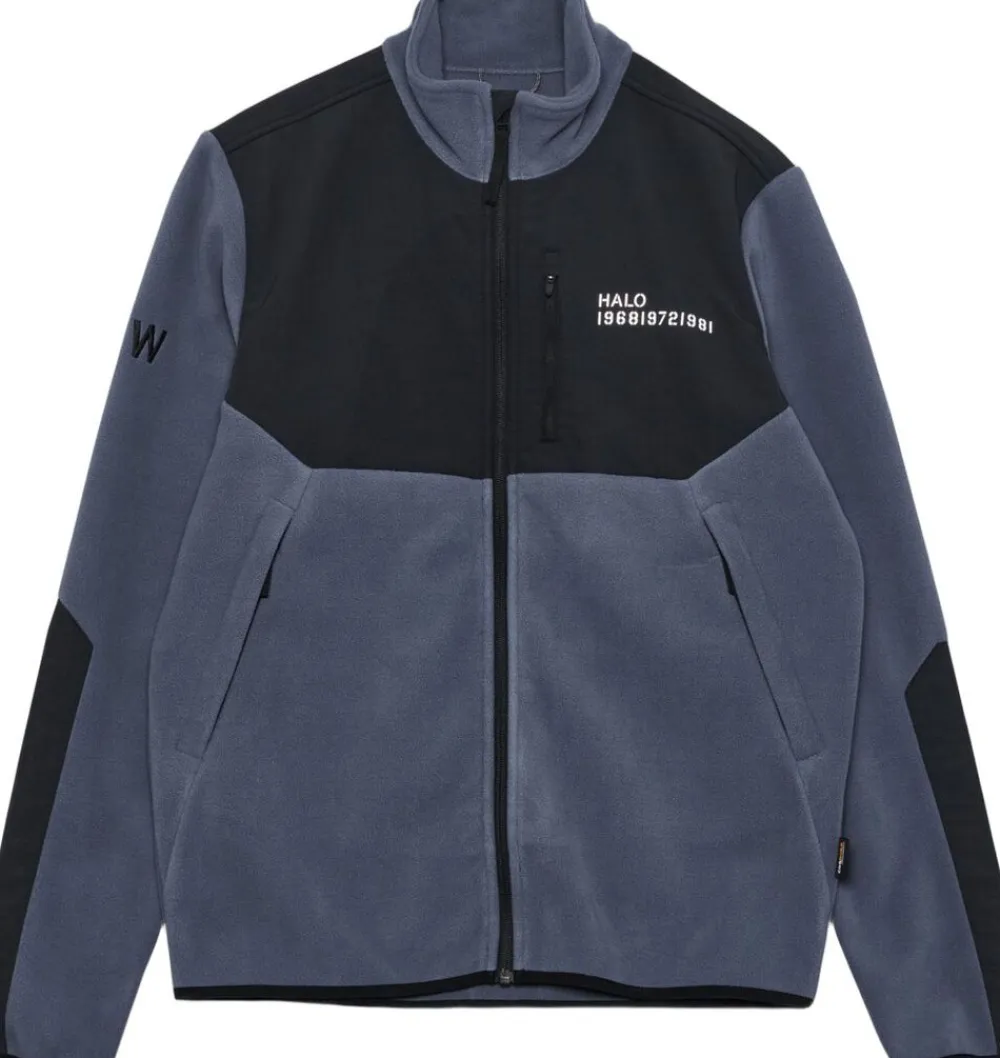 HALO BLOCKED ZIP FLEECE>Newline HALO