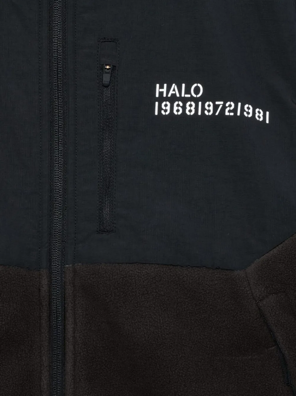 Newline HALO HALO BLOCKED ZIP FLEECE Chocolate torte Sale