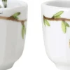 Lyngby Porcelæn Hammershøi Spring Æggebæger Ø5 cm hvid m. deko 2 stk. Best