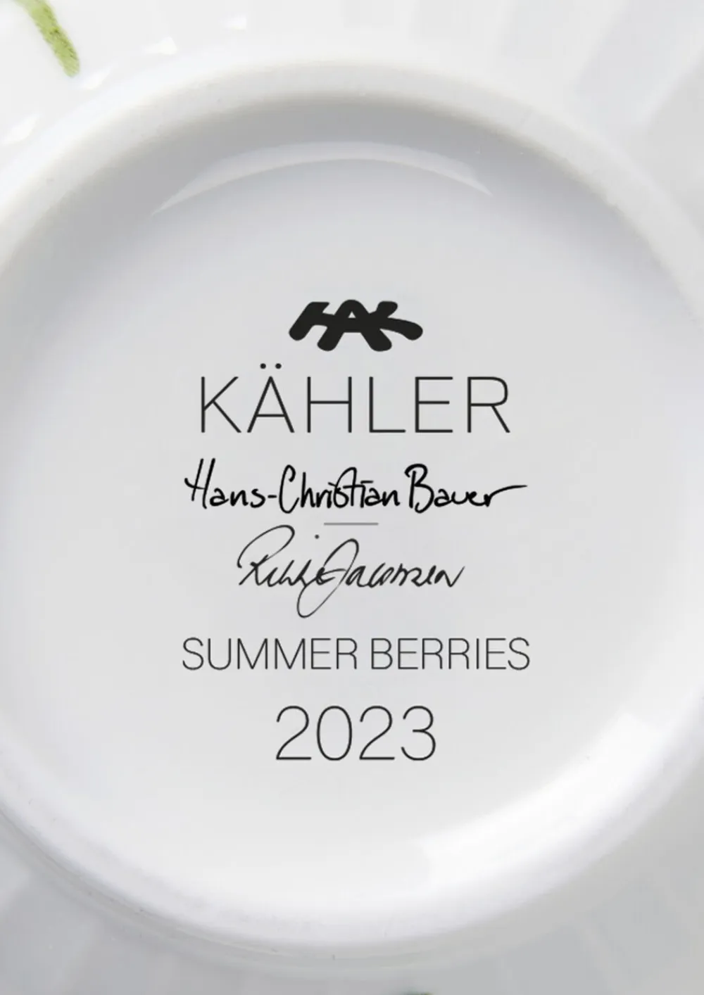 Hammershøi Summer Krus 33 cl sommerbær>Kähler Hot