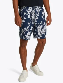 HARLEM PO LINEN PRINT SHORT>Tommy Hilfiger New