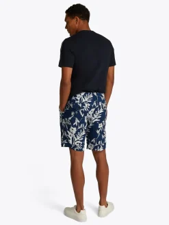 HARLEM PO LINEN PRINT SHORT><noscript><img width=