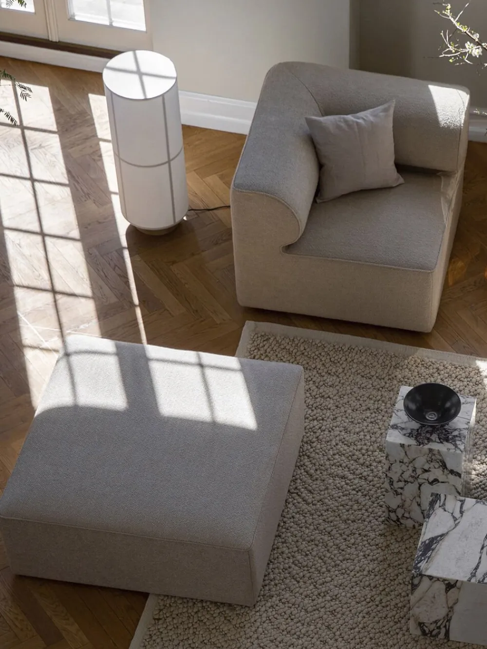 Hashira Floor Lamp, Ø30, Raw>Audo Copenhagen Hot