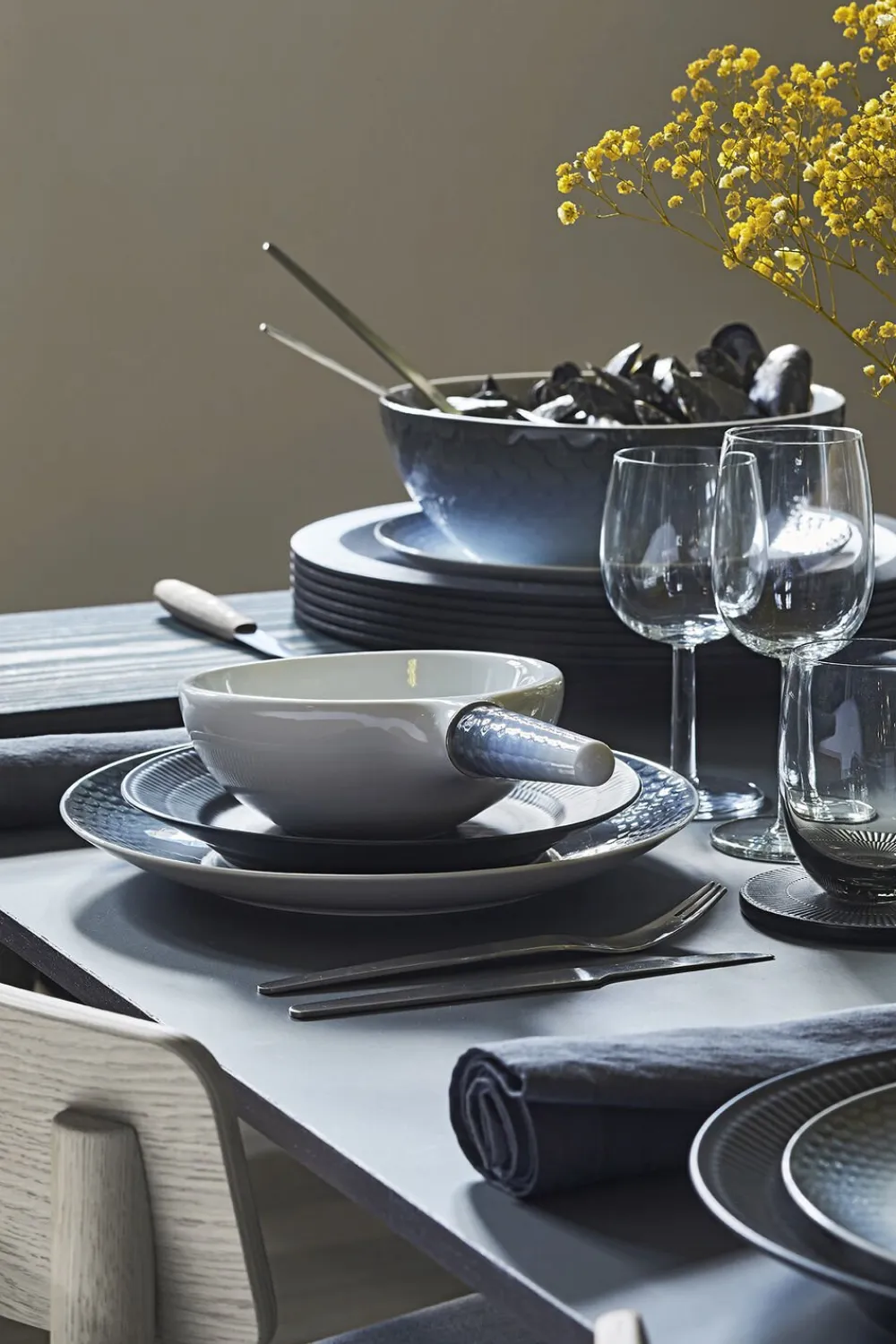 Royal Copenhagen HAV tallerken 27 cm Clearance