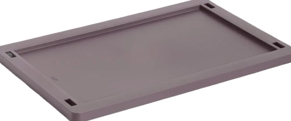 Hay Colour Crate Lid Plastic-Small-Bordeaux Best