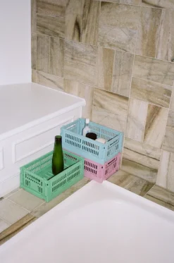 Hay Colour Crate, Small Dark mint