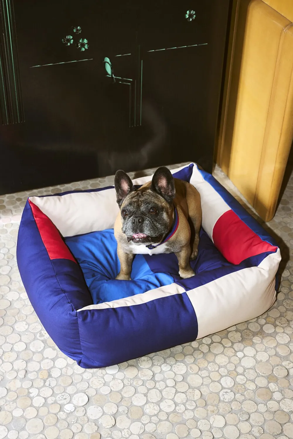 Dogs Bed-Medium-Red, blue>Hay Discount