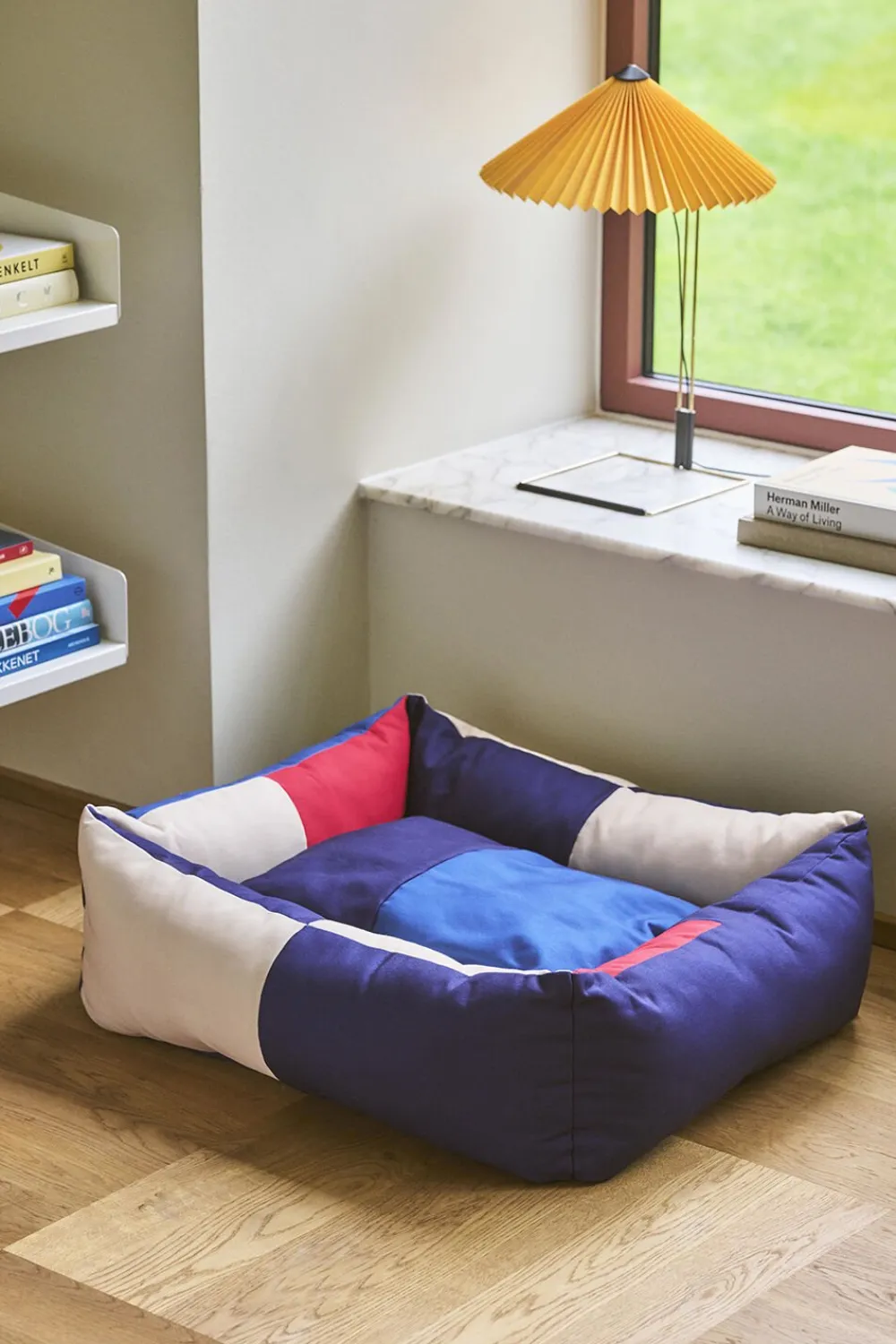 Dogs Bed-Medium-Red, blue>Hay Discount