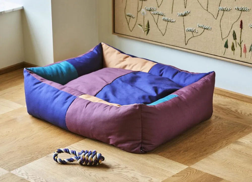 Hay Dogs Rope Toy-Blue, purple, och Online