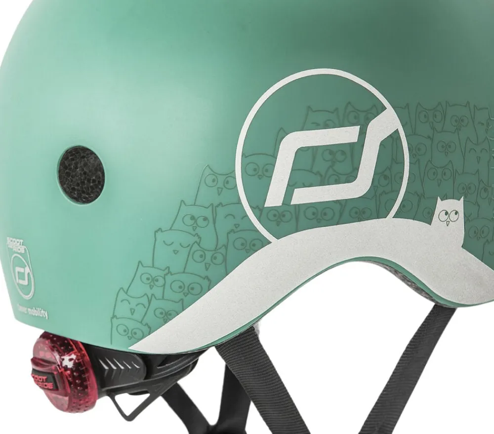 Scoot & Ride Helmet XXS reflective forest Best