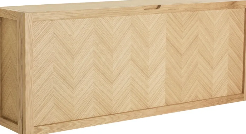 Herringbone Skoskab Large Natur>Hübsch