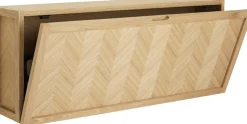 Herringbone Skoskab Large Natur>Hübsch