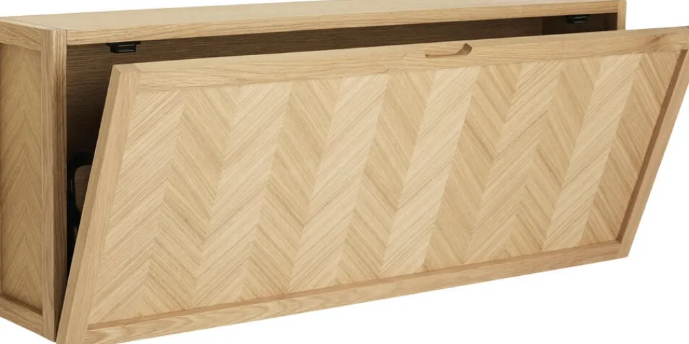 Herringbone Skoskab Large Natur>Hübsch