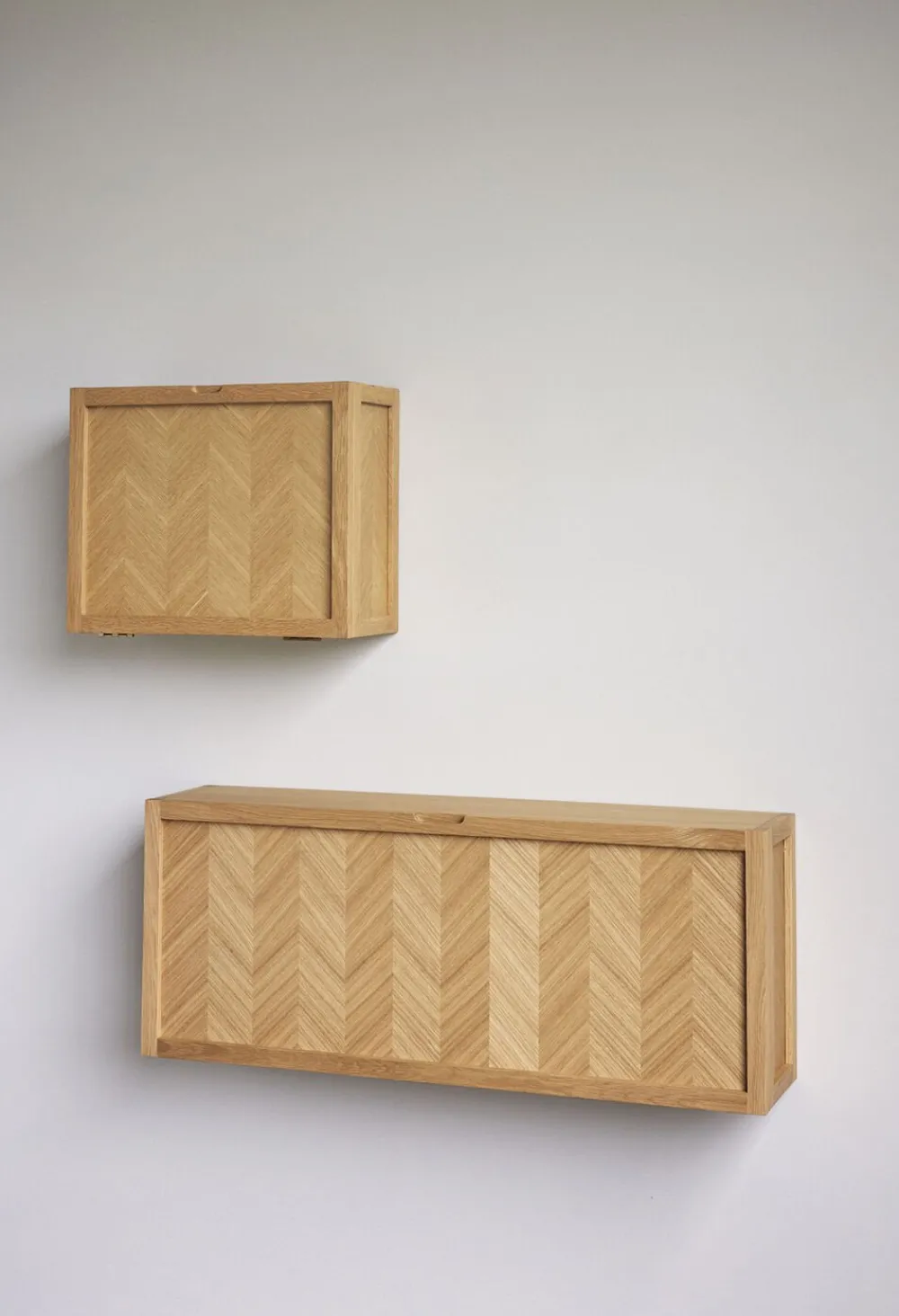 Herringbone Skoskab Large Natur>Hübsch