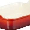 Le Creuset Herritage Rekt Fad 26/20cm Cerise Clearance
