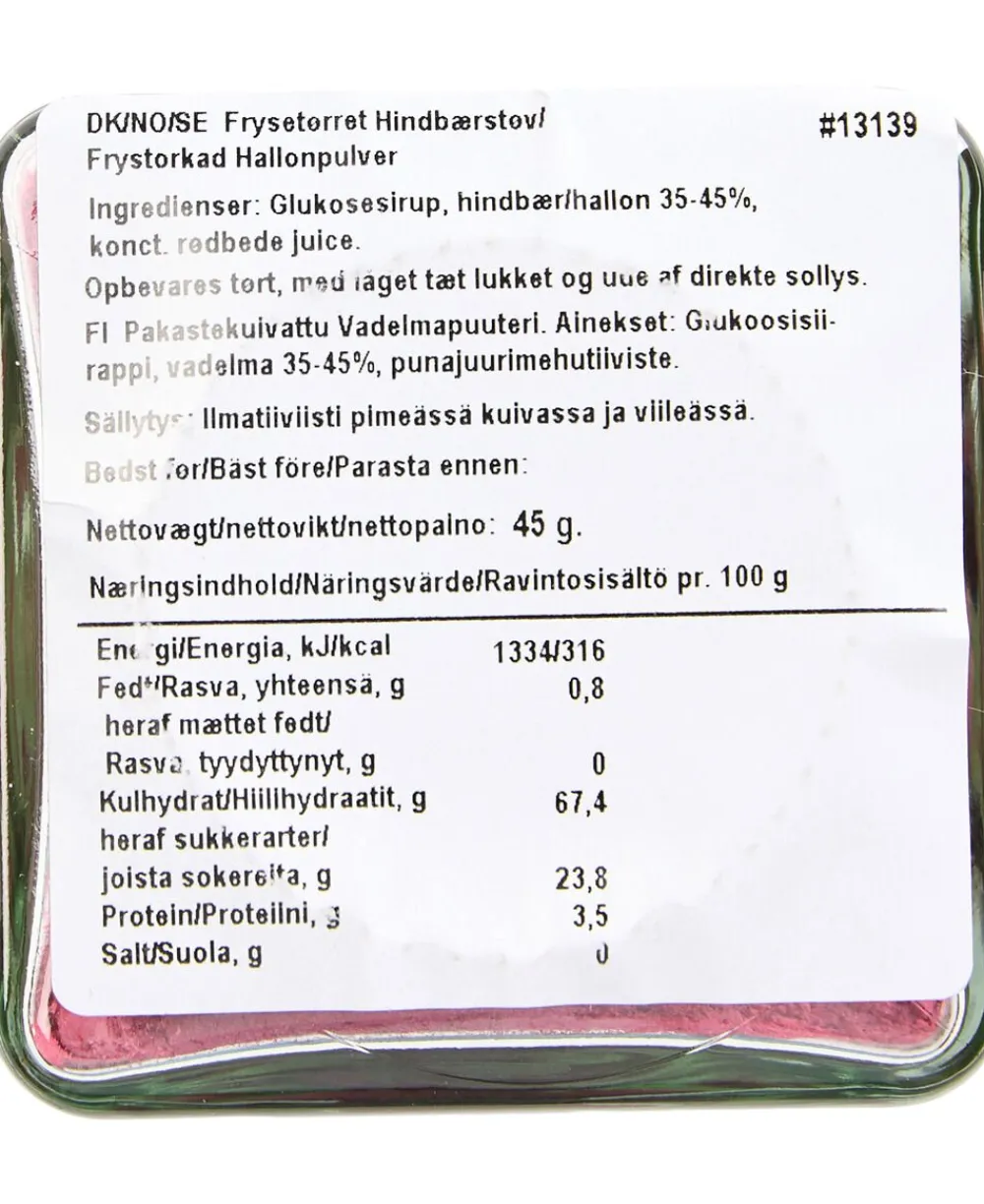 Mill & Mortar Hindbærstøv