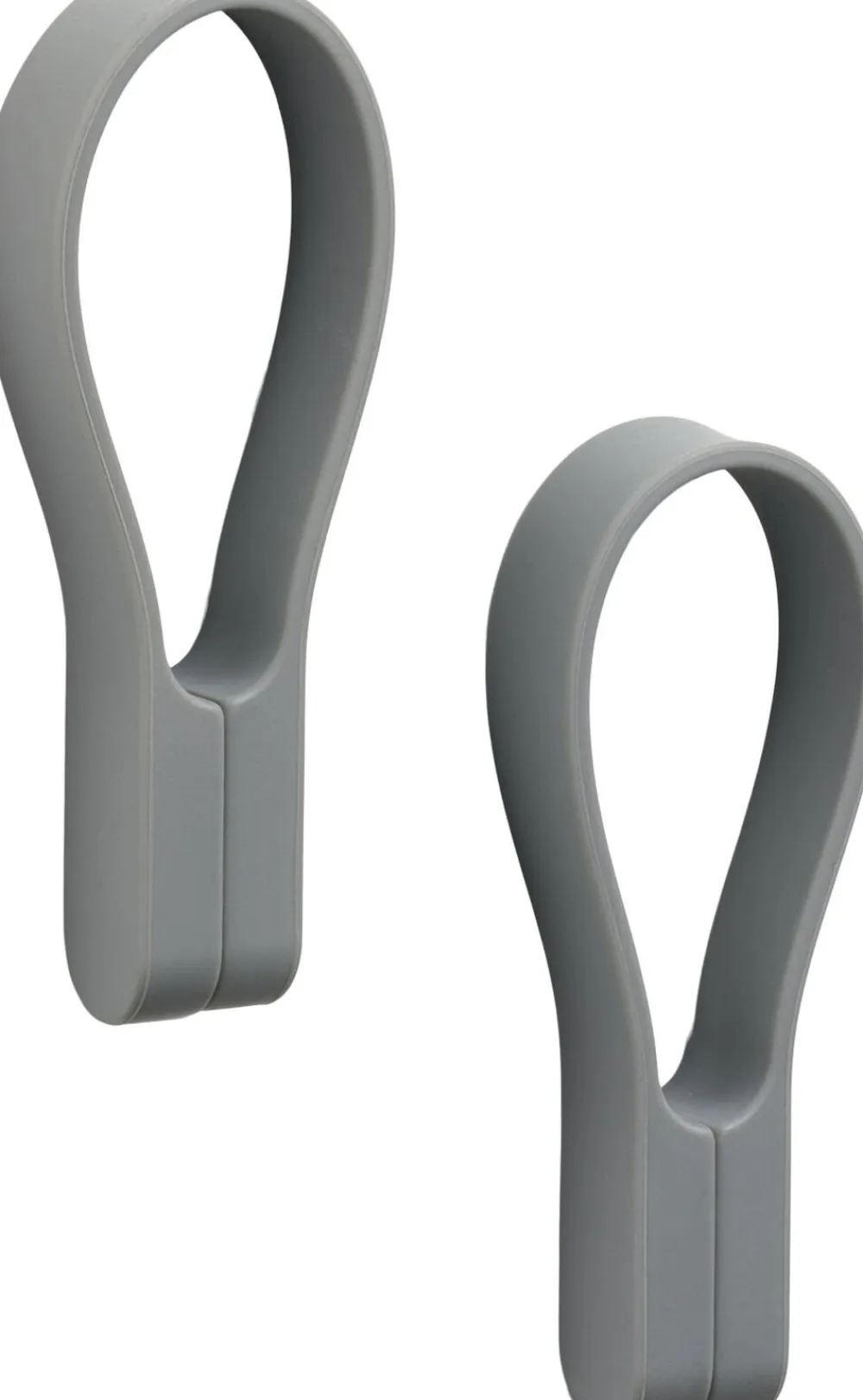 Zone Håndklædestrop Loop magnet 2 stk. Grey