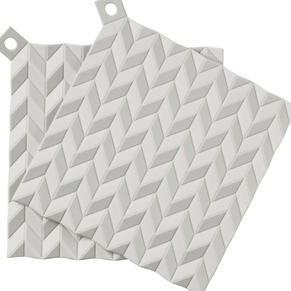 RIG TIG HOLD-ON grydelapper light grey