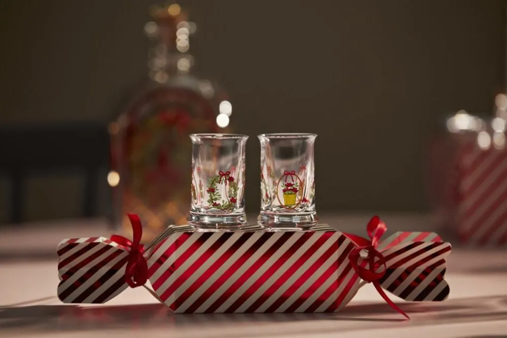 Holmegaard Christmas Juledramglas 2025 3 cl multi 2 stk.