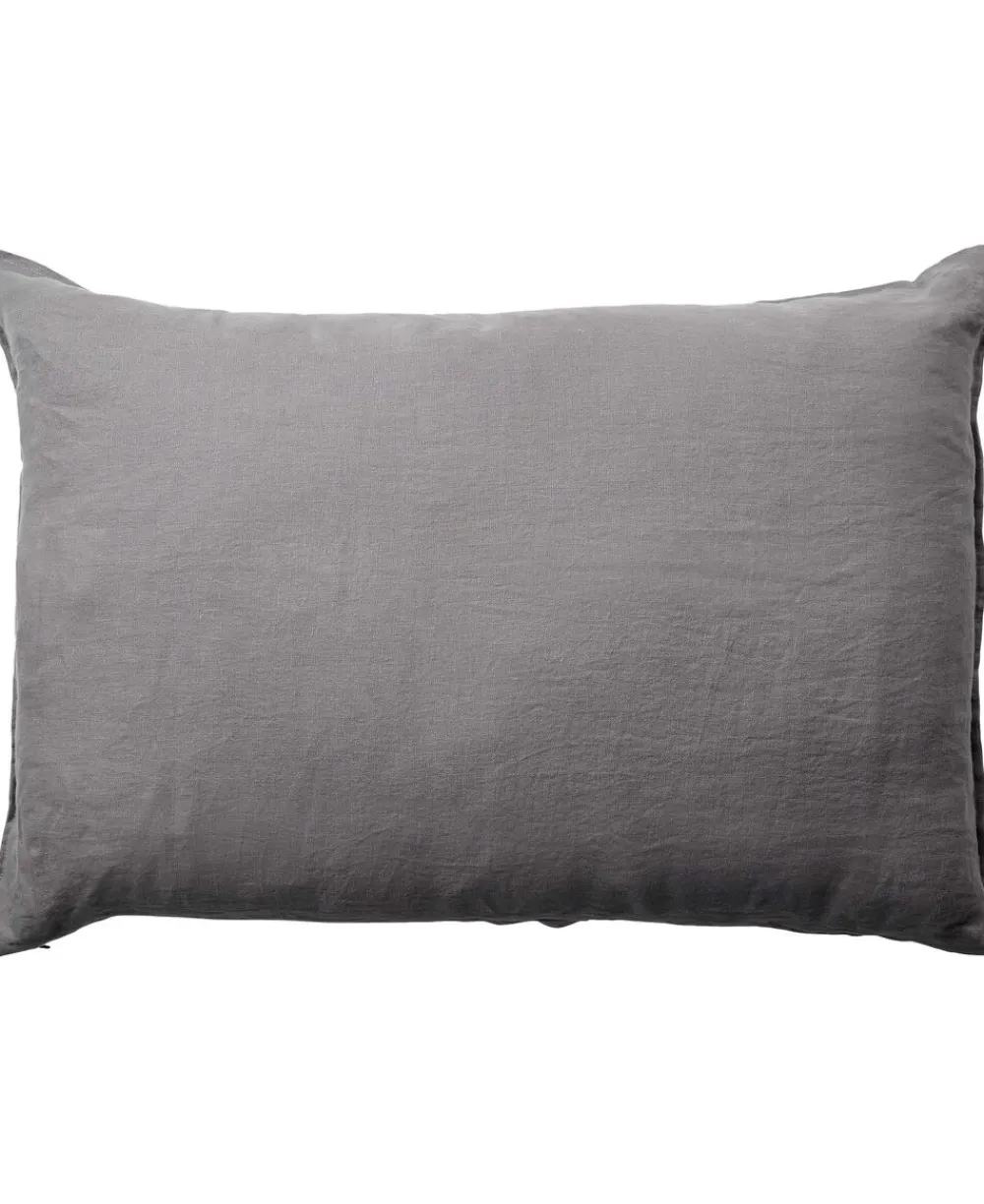 Magasin du Nord Collection Hør stonewashed gavlpude 60x90 grå Best