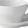 Royal Copenhagen Hvid Elements 26 cl. kop med underkop