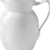 Royal Copenhagen Hvid Riflet 170 cl. kande