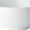 Royal Copenhagen Hvid Riflet 180 cl. skål New