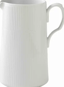 Hvid Riflet 1,6 l. kande>Royal Copenhagen Clearance