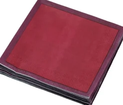 Iittala pap. serviet 33cm kirsebærrød Outlet