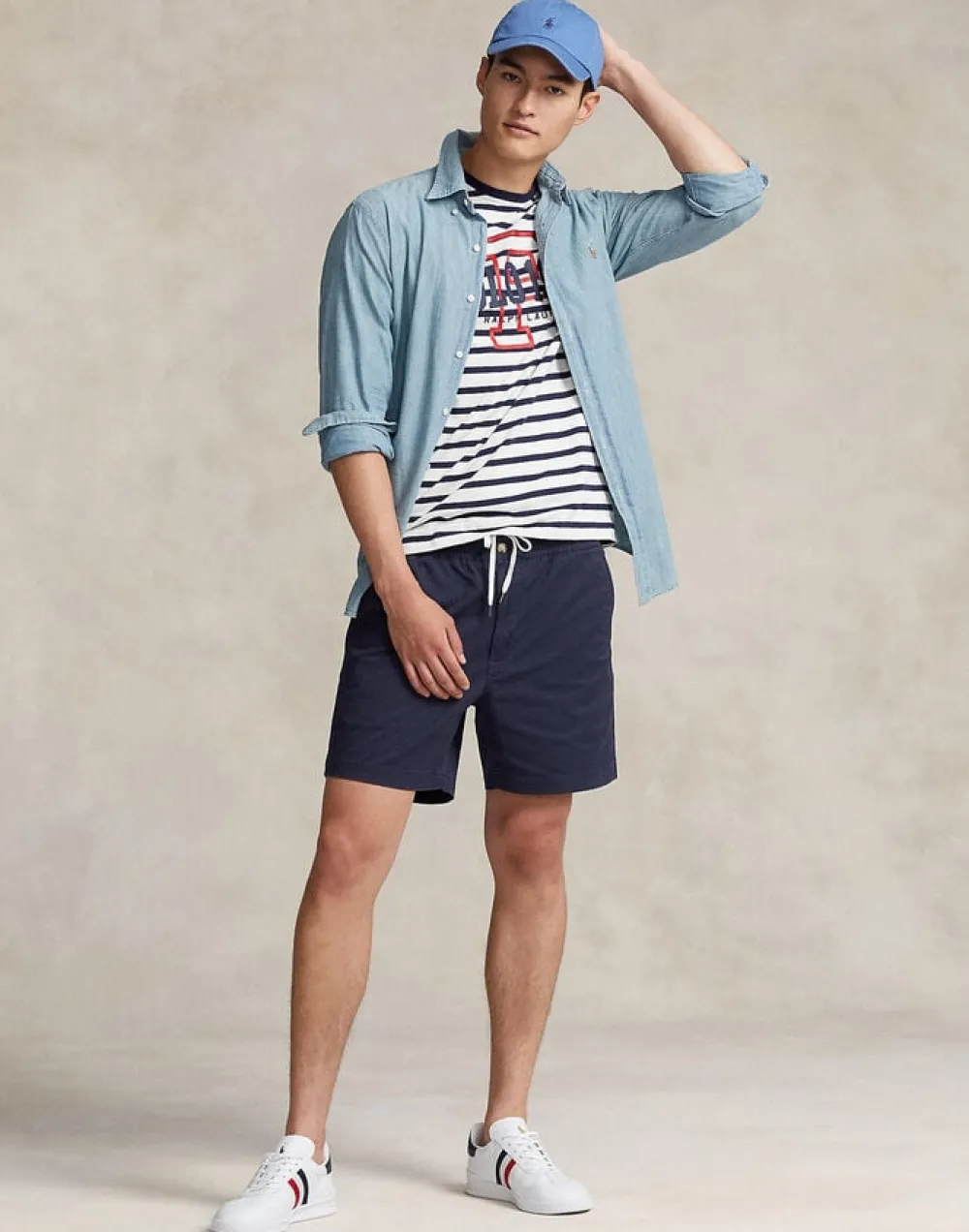 Polo Ralph Lauren 6-Inch Polo Prepster Stretch Twill Short Nautical ink Best