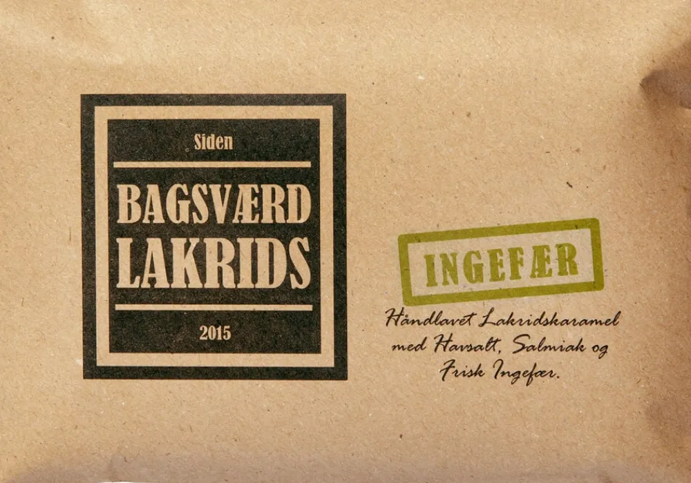 Bagsværd Lakrids Ingefær, 160 gr. Sale