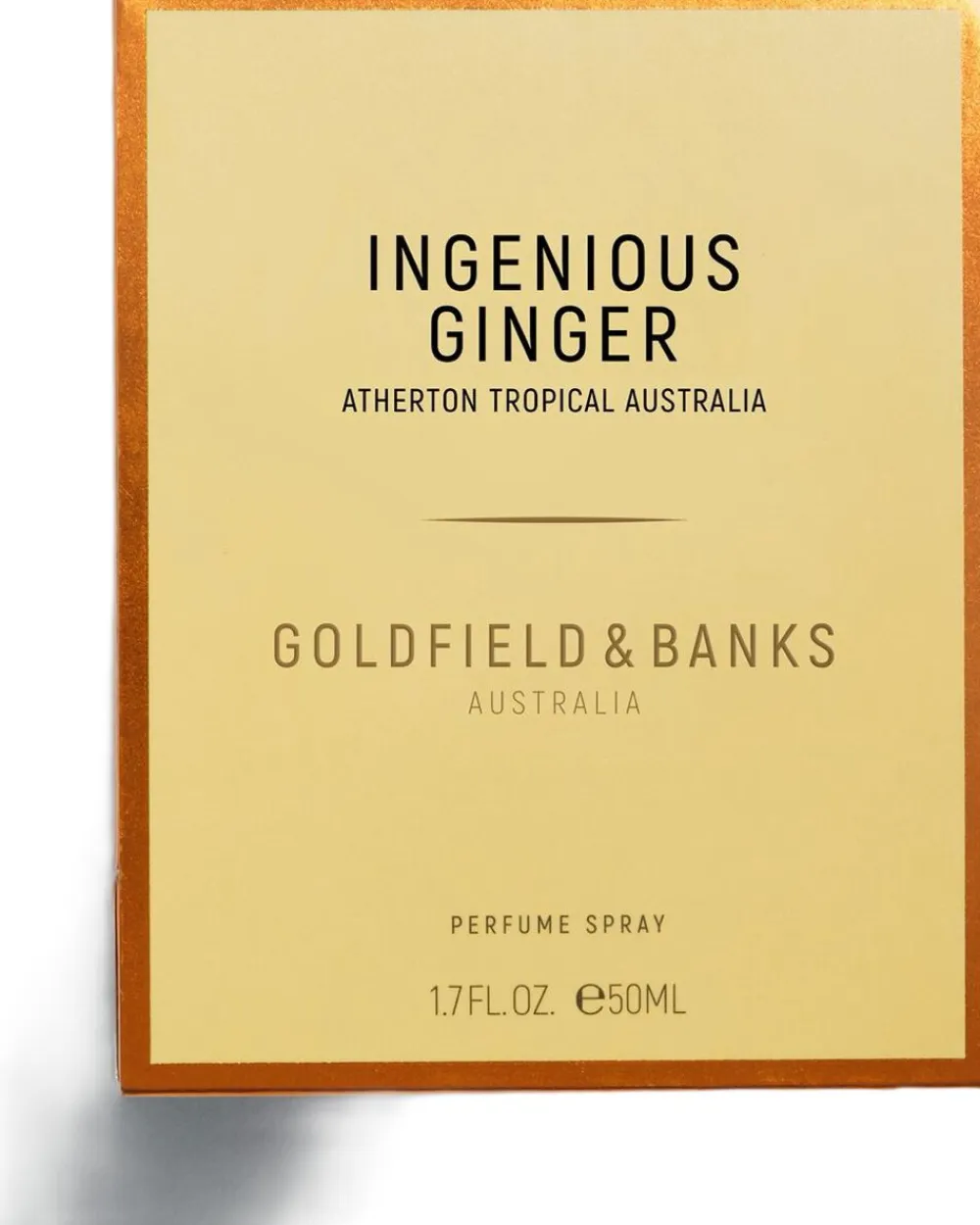 Ingenious Ginger Eau de Parfum>Goldfield & Banks Hot