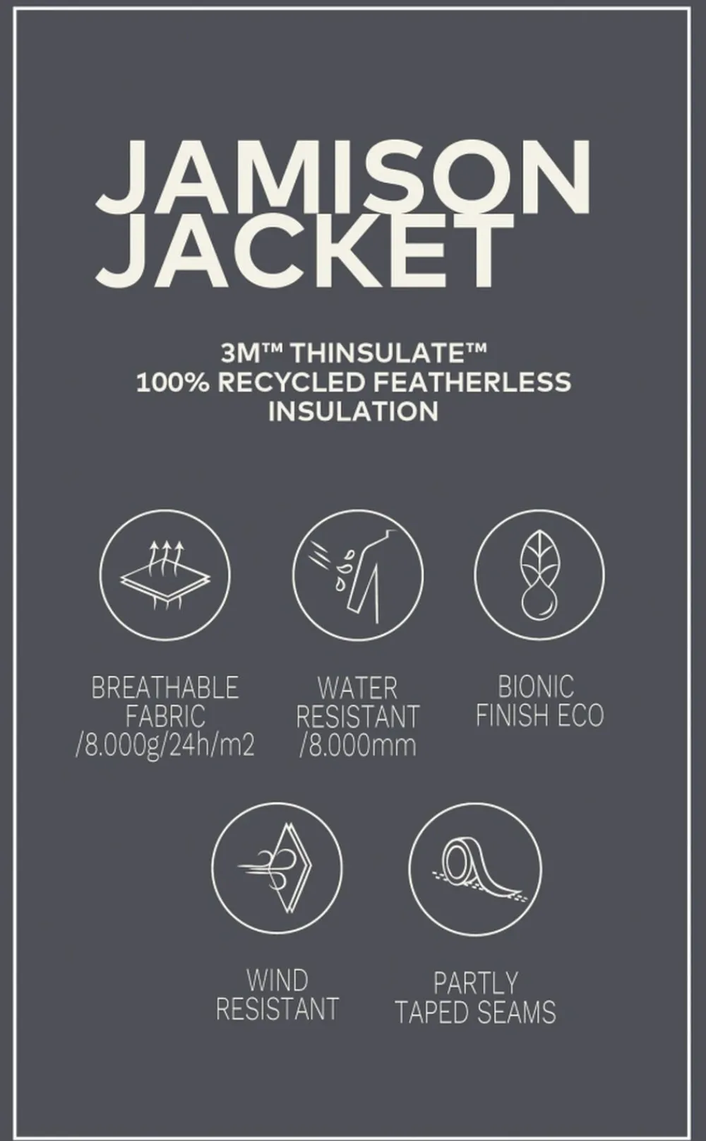 Jamison Quilt Mix Jacket>Fat Moose New
