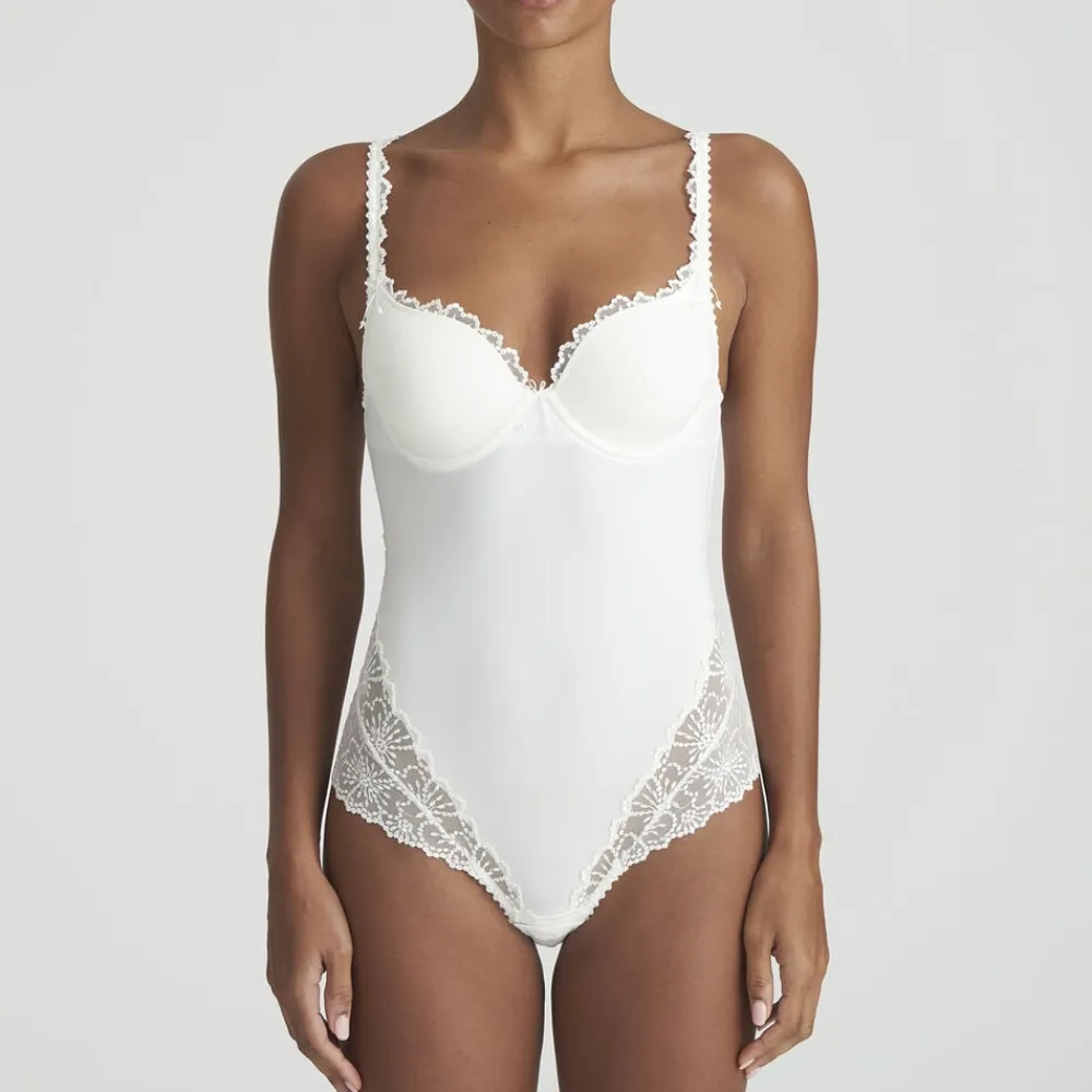 Marie Jo Jane full cup bodystocking Råhvid