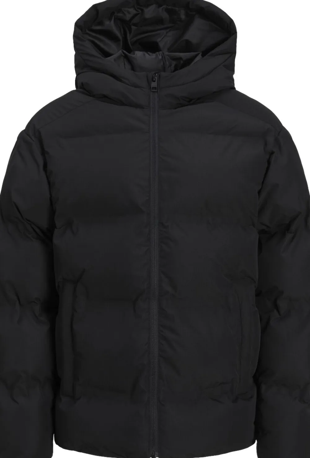 Jack & Jones JJESOHO PUFFER HOOD SN JNR Sort Online