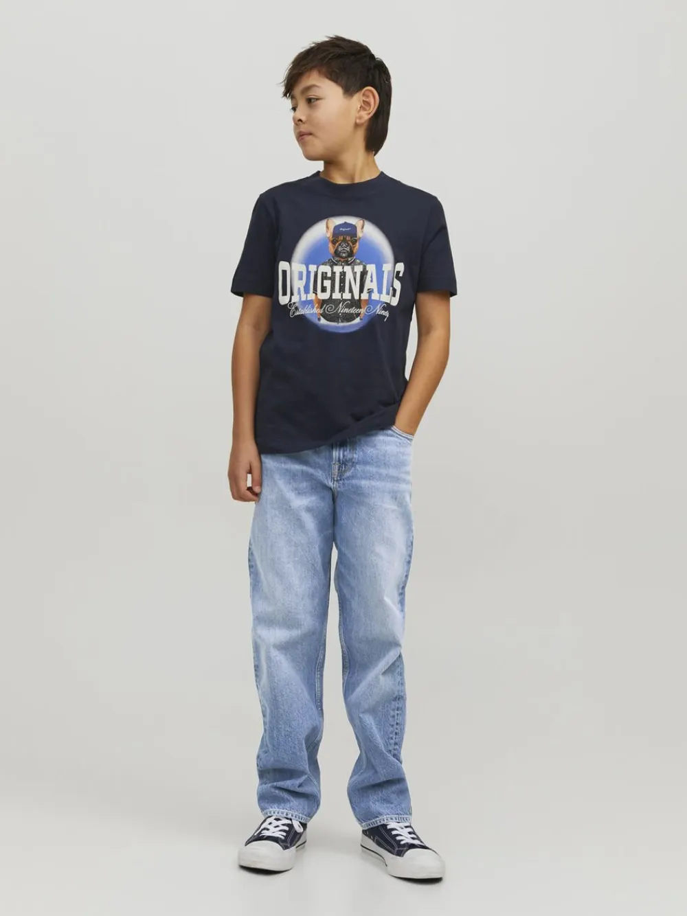 Jack & Jones JJICHRIS JJORIGINAL MF 920 NOOS JNR Blue denim Discount