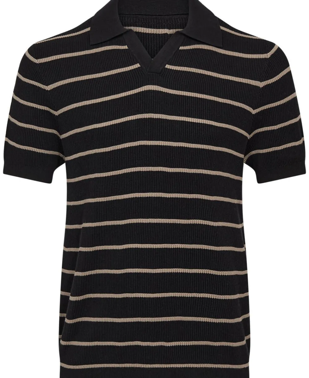 Christian Berg Joey oPolo strip Black Clearance