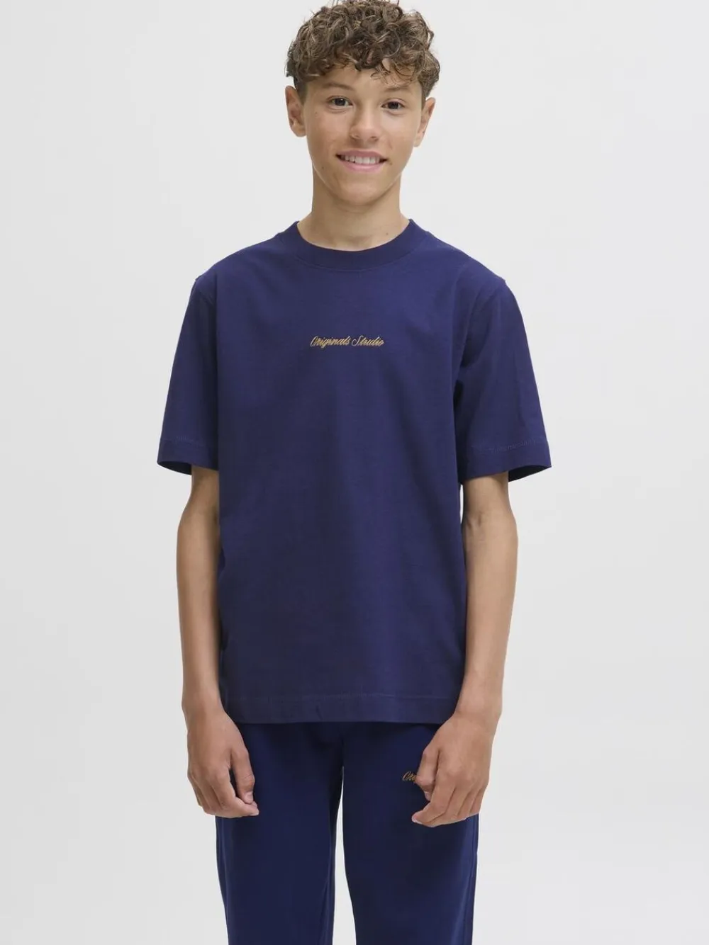JORNORREBRO EMB TEE SS CN NOOS JNR>Jack & Jones Discount