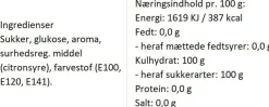 Almuegaarden Jule bolcher med smag af juleæble & bergamotte