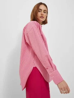 JXJAMIE LS RELAXED POPLIN SHIRT NOO><noscript><img width=