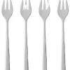 Gense Kagegaffel Fuga 15,5 cm 6 stk. Mat/Blankt stål
