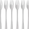 Kagegaffel Steel Line 16 cm 6 stk. Blankt stål>Gense Online