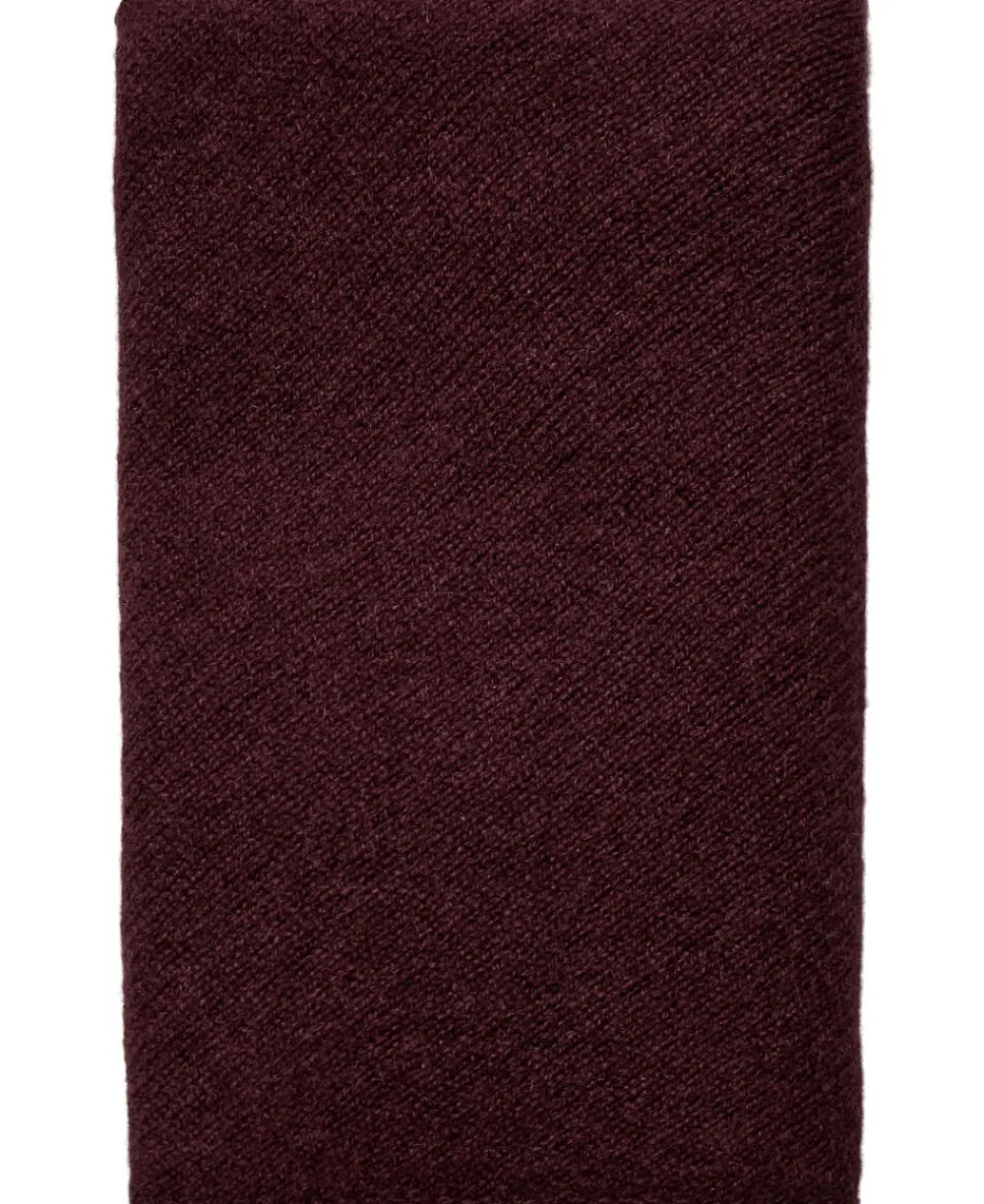 Magasin du Nord Collection Karrie 5 - 100% Cashmere Bordeaux Clearance