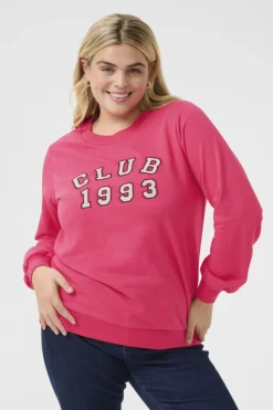 Dame Kaffe Curve KCvioli Sweatshirt