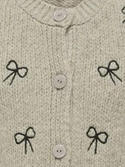 KOGCODY L/S O-NECK BOW CARDIGAN KNT><noscript><img width=